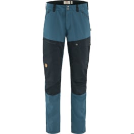 Fjällräven Abisko Midsummer Trs M Reg Men’s Trekking trousers Blue Main Front 49007