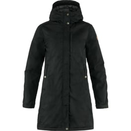 Fjällräven Kiruna Padded Parka W Women’s Outdoor jackets Black Main Front 19359