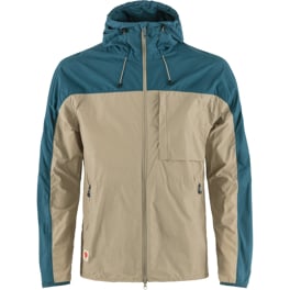 Fjällräven High Coast Wind Jacket M Men’s Outdoor jackets Green, Beige Main Front 73923