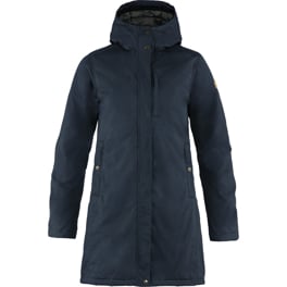 Fjällräven Kiruna Padded Parka W Women’s Outdoor jackets Blue Main Front 19360