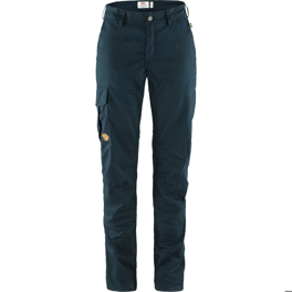 Fjällräven Karla Lite Curved Trousers W Women’s Outdoor trousers Blue Main Front 30063